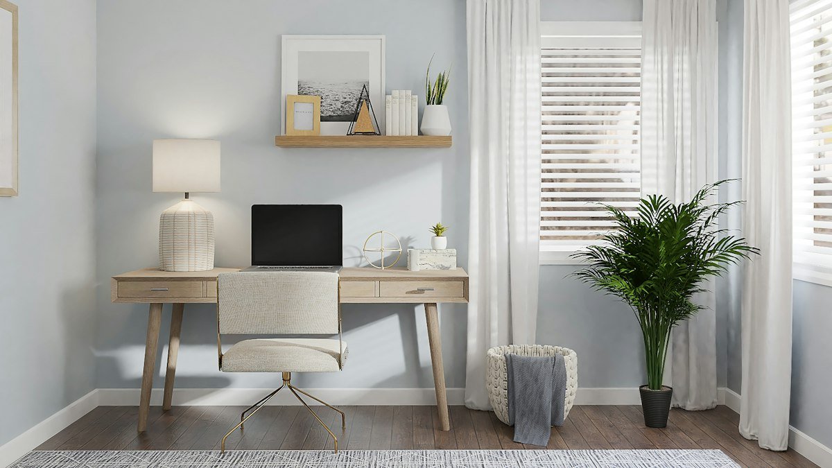 Zo verstop je je thuiswerkplek in je woonkamer